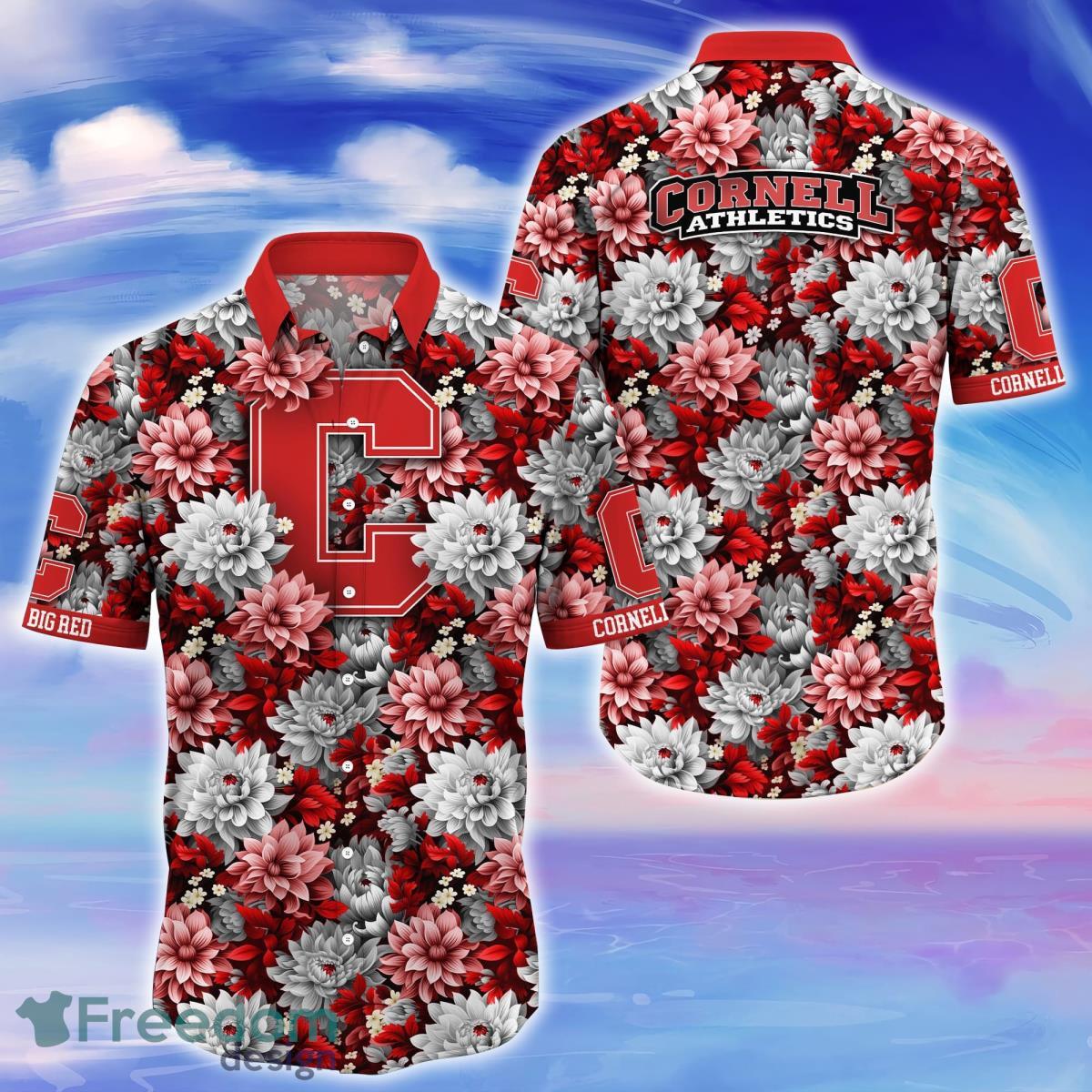 Cornell Big Red Trending Hawaiian Shirt Great Gift For Fans Product Photo 1