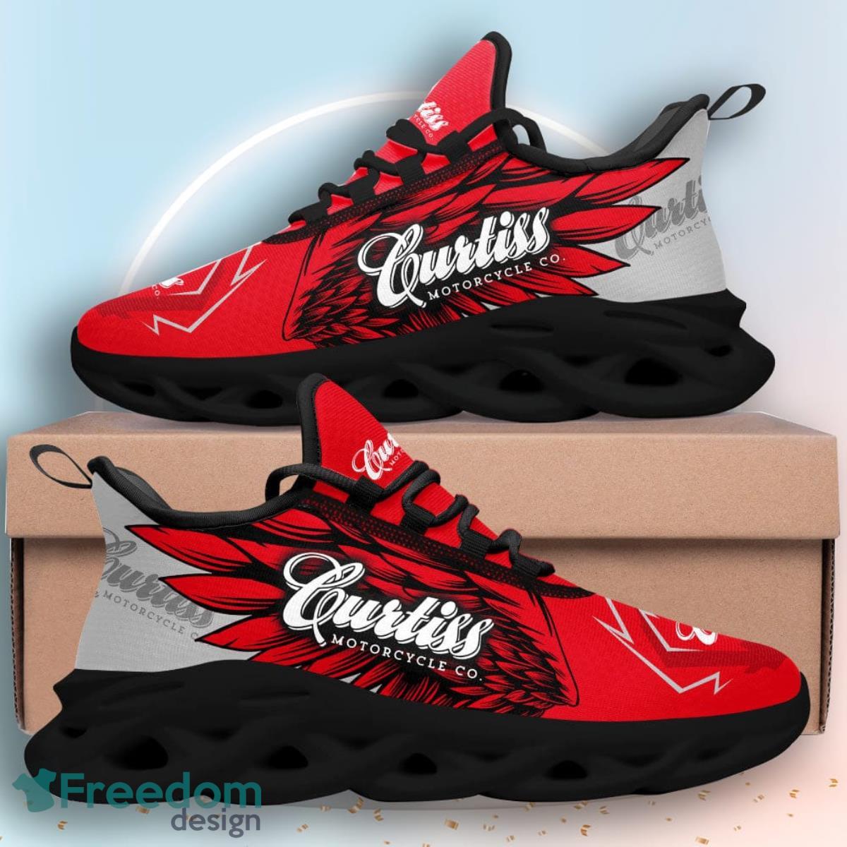 Curtiss Motorcycles Team Max Soul Shoes Running Sneakers Product Photo 2