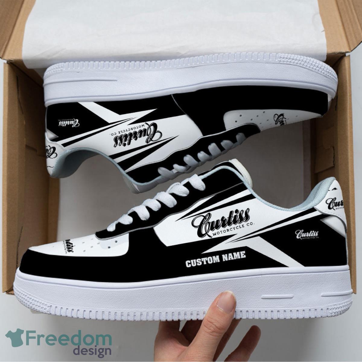 Curtiss Motors Custom Name Air Force Shoes Sport Sneakers For Men Women Product Photo 1