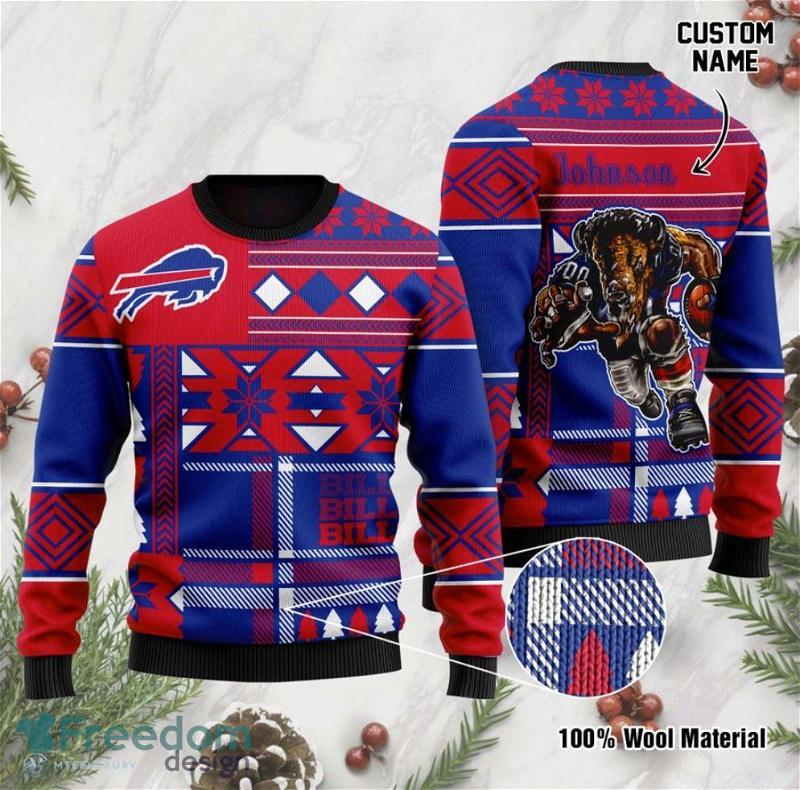 buffalo bills holiday sweater