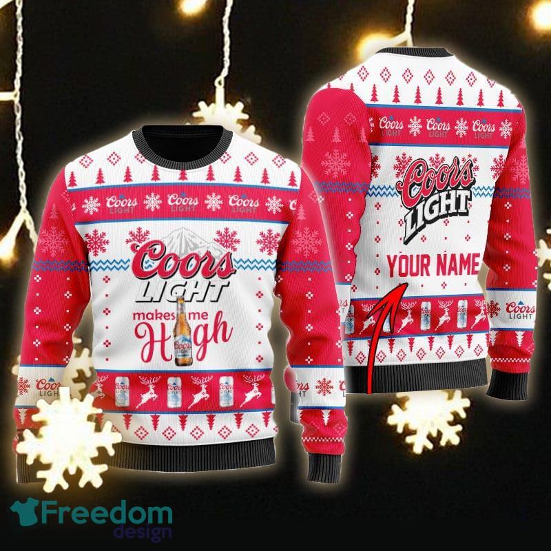 Coors Light Ugly Christmas Sweater Xmas Gift Men And Women Christmas Sweater