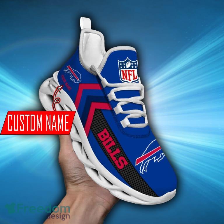 Buffalo Bills NFL Custom Name Max Soul Shoes Unique Gift For Men