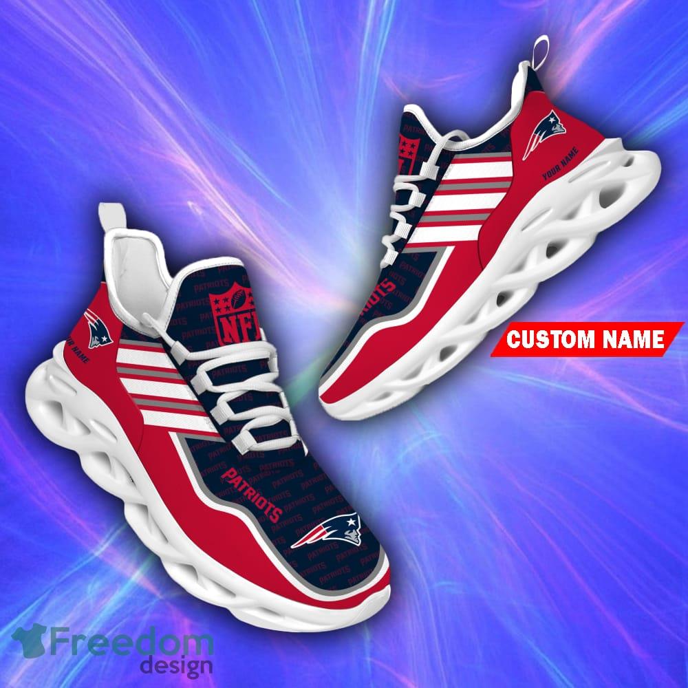 New England Patriots Personalized Name Clunky Sneakers Special Gifts For  Fans