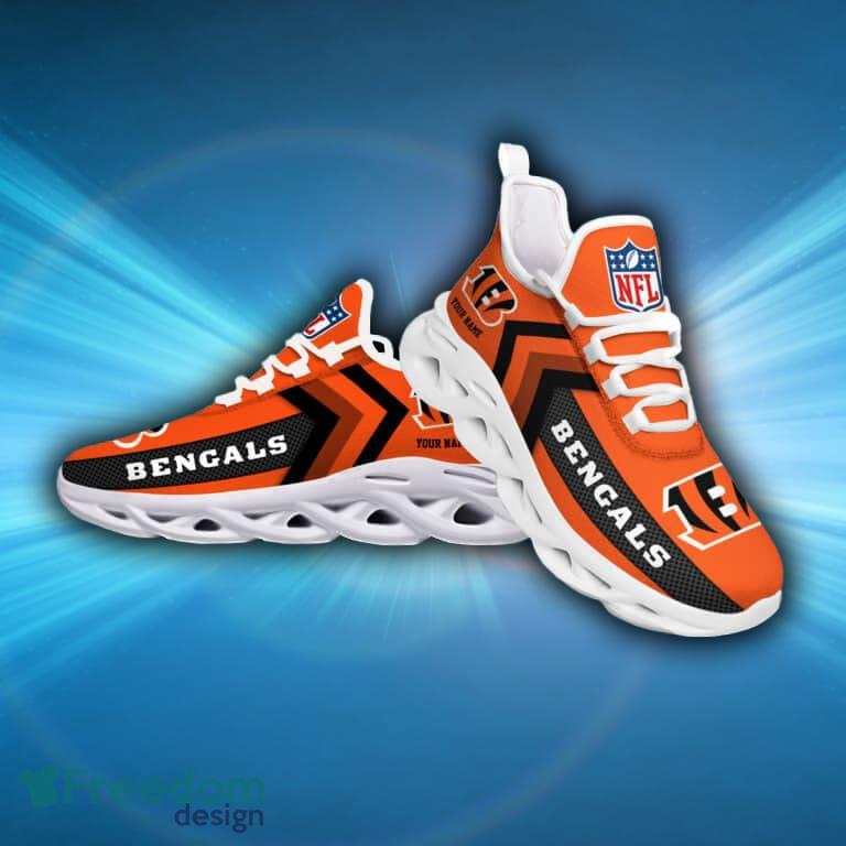 Custom Name Cincinnati Bengals NFL Clogs Shoes For Mens Womens - T