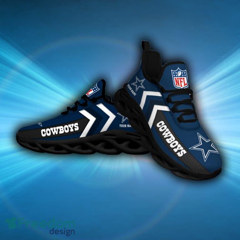 NFL Dallas Cowboys Logo Sneakers Max Soul Shoes For Men And Women -  Freedomdesign