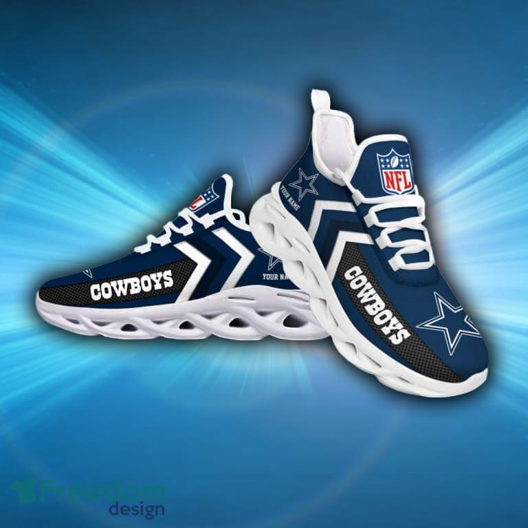 Dallas Cowboys NFL Custom Name Max Soul Shoes Bet Gift For Men