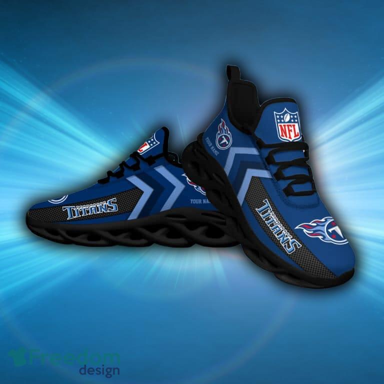 Tennessee Titans NFL Unique Sneaker Max Soul Shoes - Freedomdesign