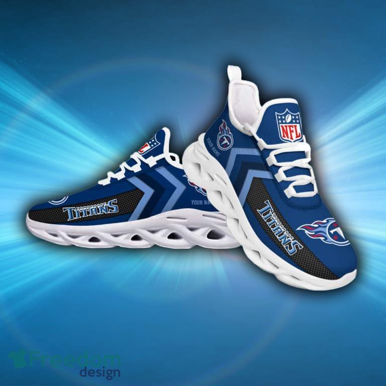 Tennessee Titans NFL Unique Sneaker Max Soul Shoes - Freedomdesign