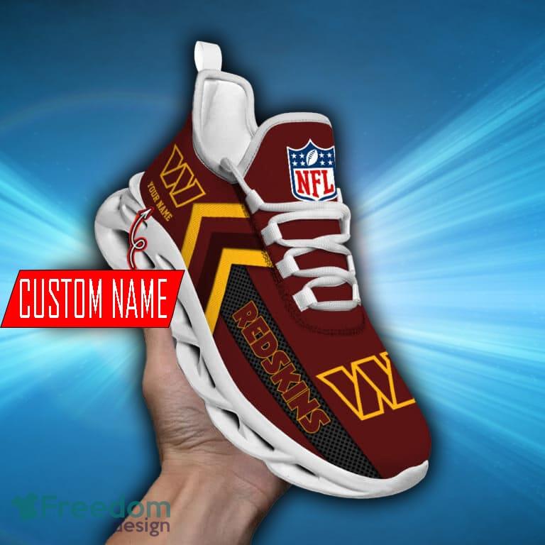 Washington Redskins Custom Name Max Soul Shoes Best Gift For Men And Women