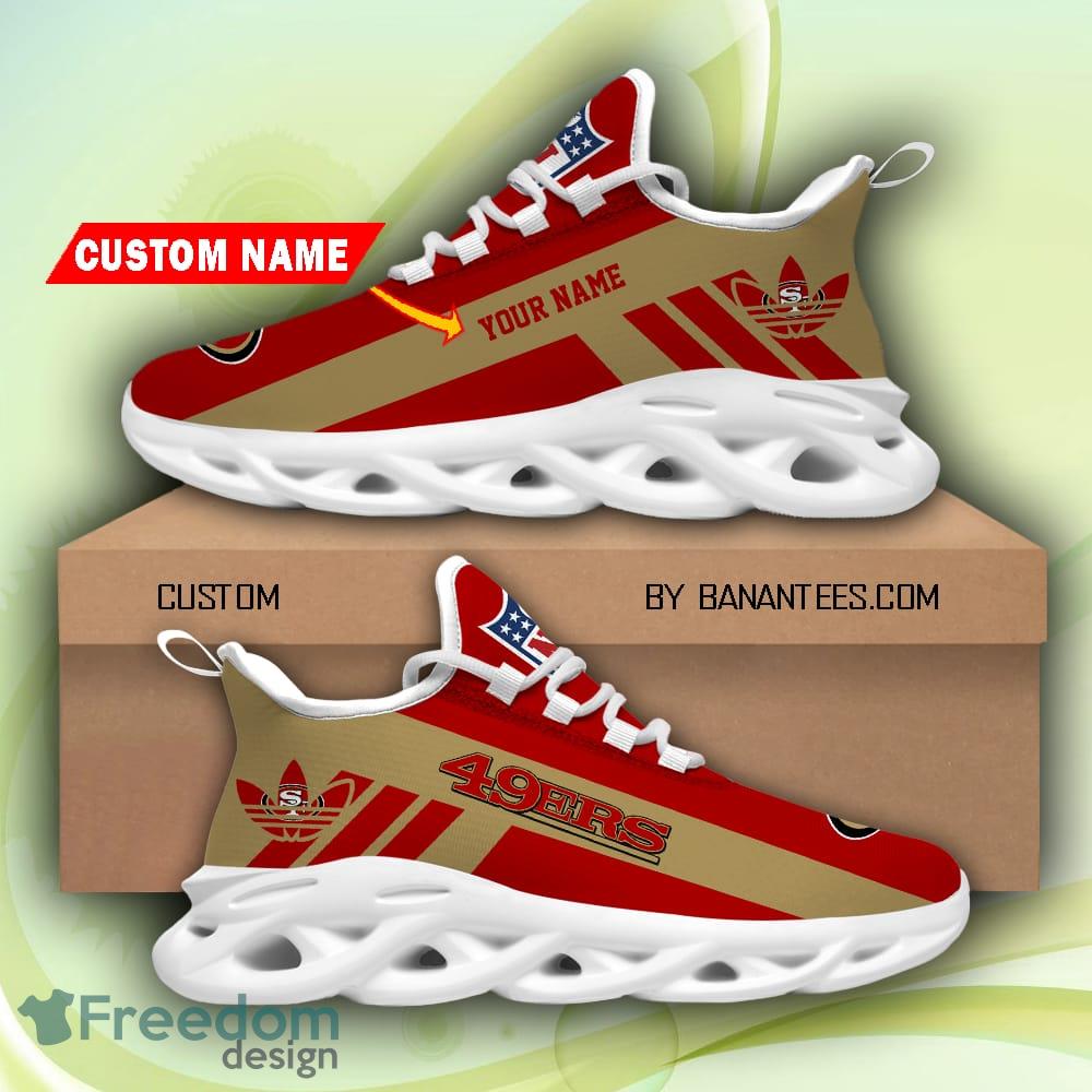 Custom Name Buffalo Bills New Logo Air Cushion Sports Shoes Men Women -  Banantees