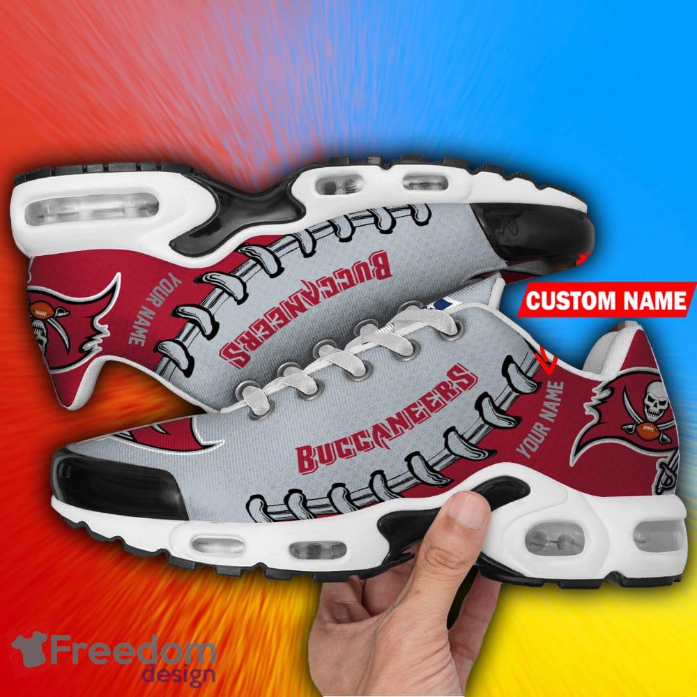 Custom Name Cleveland Browns NFL Logo Air Cushion Sports Shoes Men