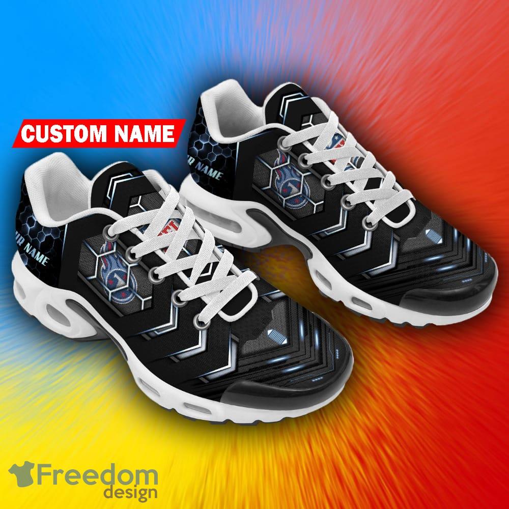 Tennessee Titans NFL Air Cushion Sports Shoes Custom Name For Real