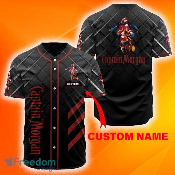 Vintage Captain Morgan Baseball Jersey Captain Morgan Jersey Shirt Gift For  Men And Women - YesItCustom