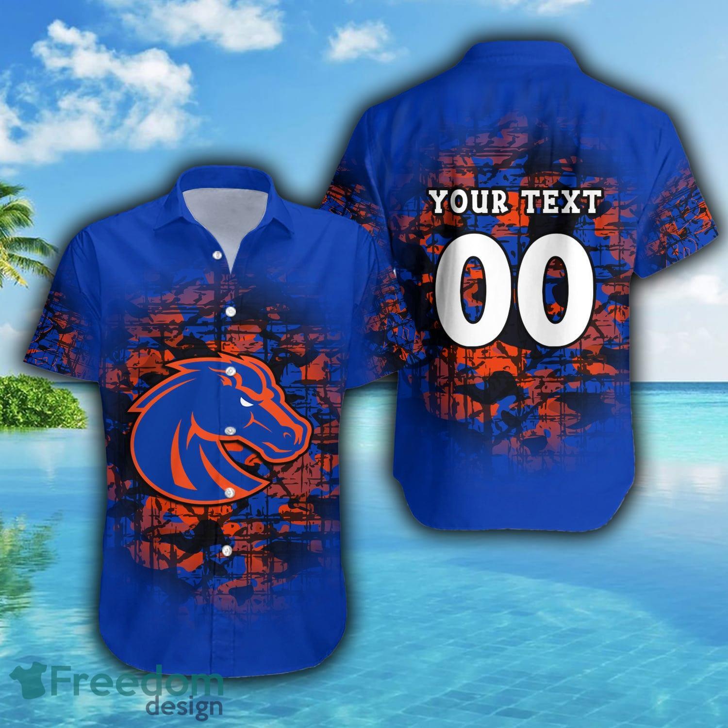 Boise State Broncos NCAA Hawaiian Shirt, Button Shirt - Reallgraphics