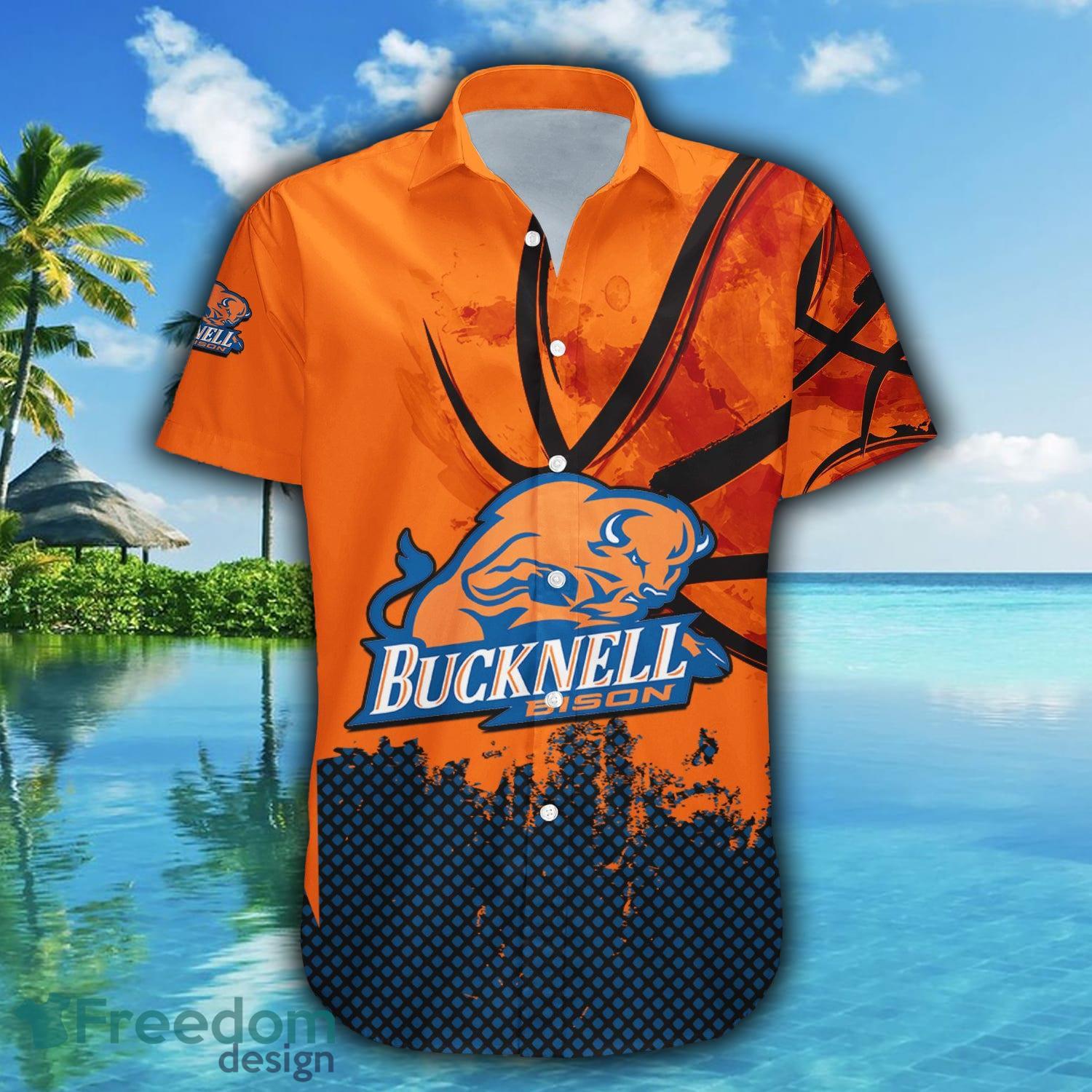 Men's Orange Bucknell Bison Basketball Jersey