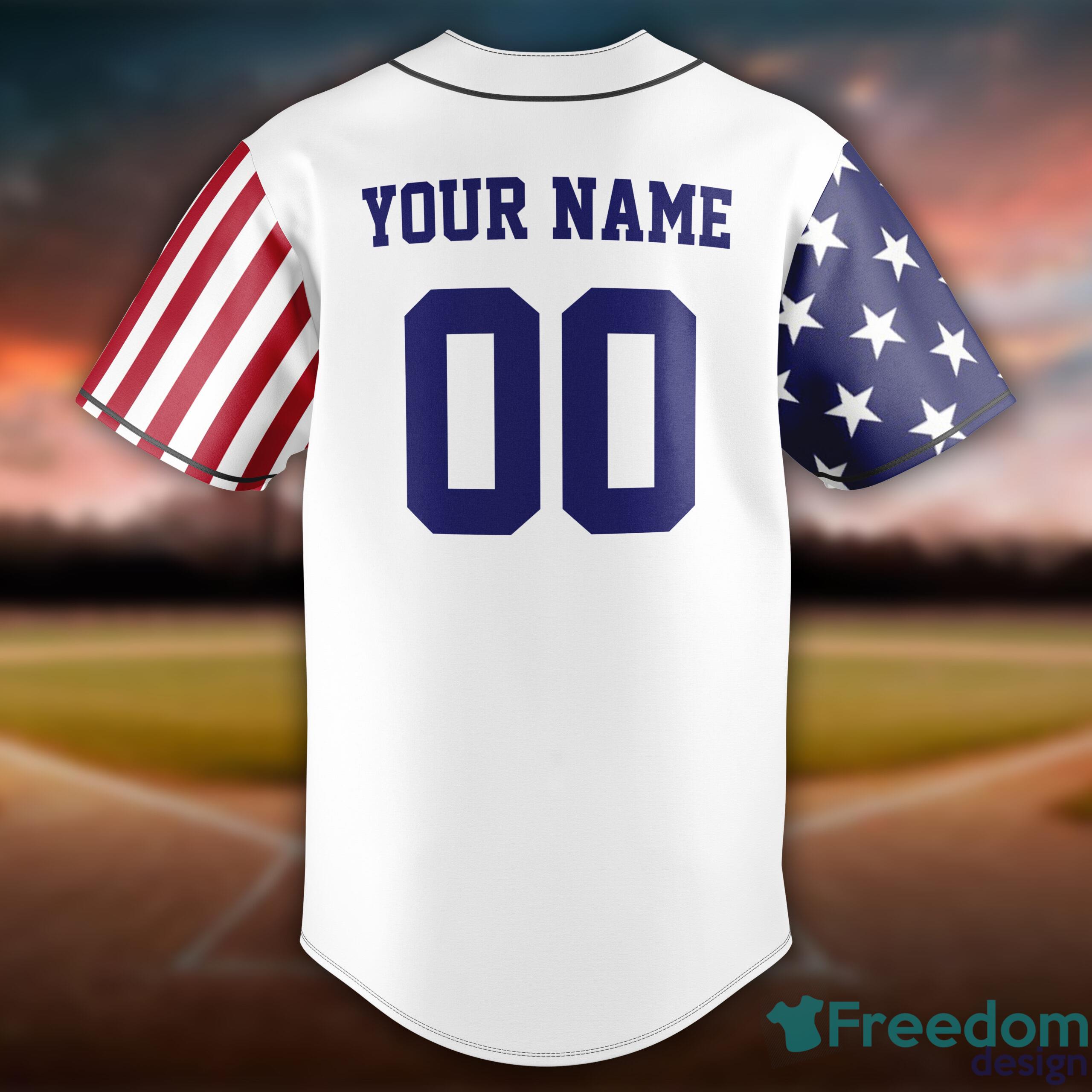 Custom Name Number USA Baseball Jersey Classic 2023 For Men Print All Size  S-5XL