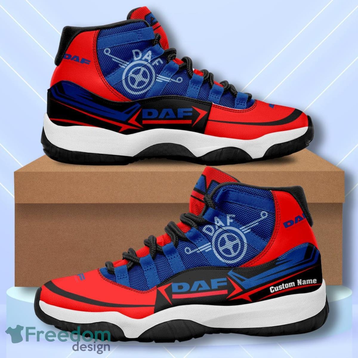 Daf Custom Name Air Jordan 11  Sneakers Vintage Shoes Product Photo 1