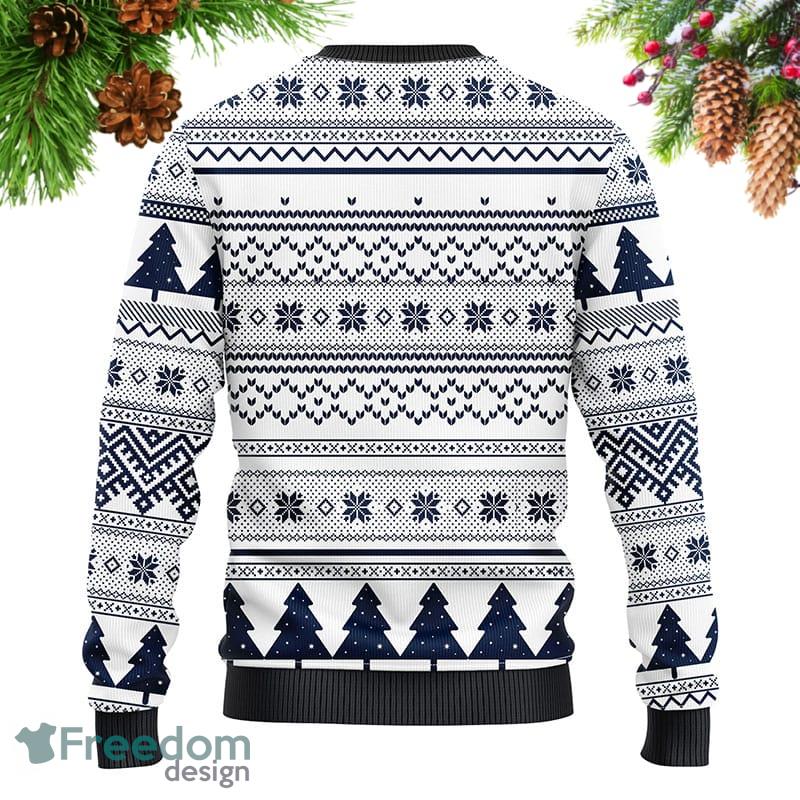 Dallas Cowboys Football Team Reindeer Cowboys Light Ugly Christmas Sweater  - Freedomdesign