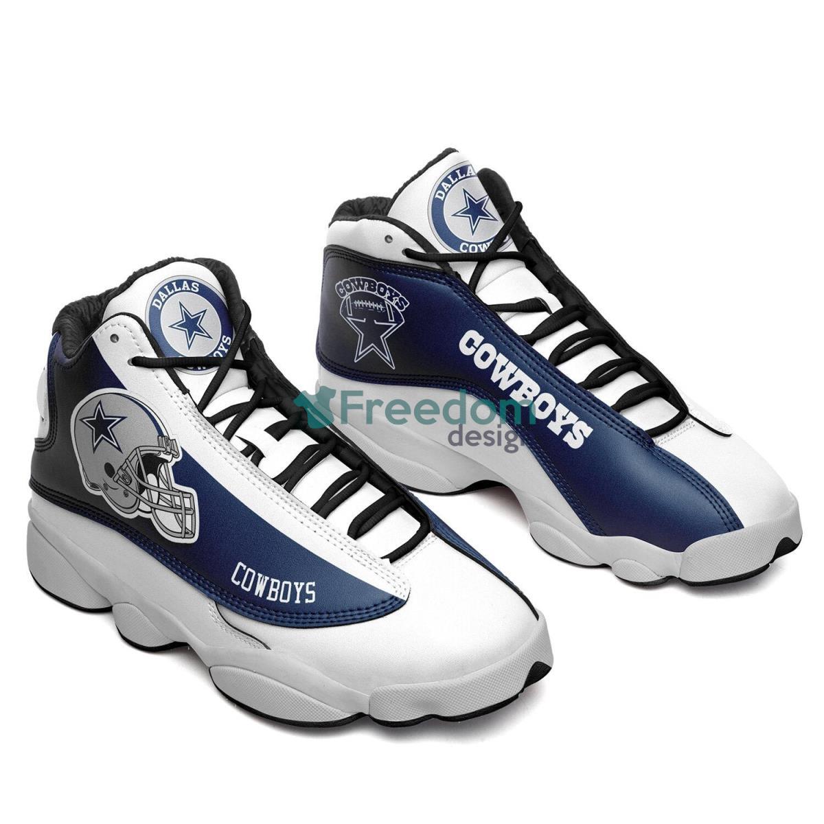 Dallas Cowboys Football Team Air Jordan 13 Shoes Product Photo 1