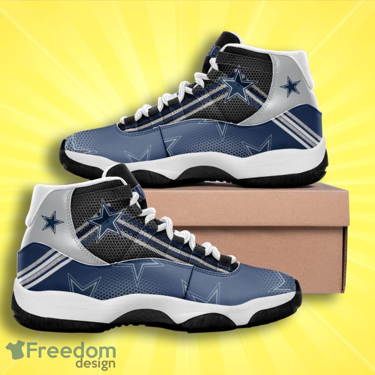 Dallas Cowboys Football Team Twinkle Air Jordan 11 Best Sneakers For Men Women Fans Product Photo 1