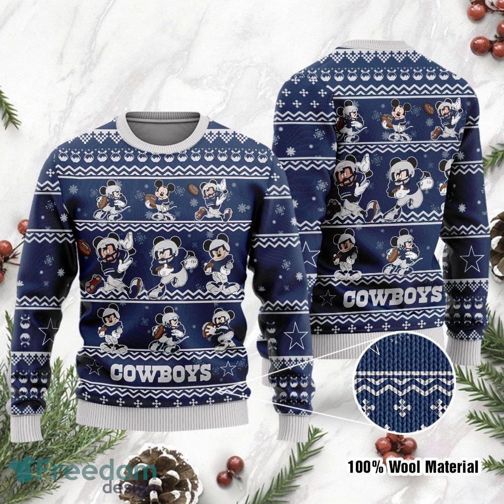 Dallas Cowboys Christmas Santa Claus Chimney Ugly Christmas Sweater - Dallas  Cowboys Ugly Christmas Sweater