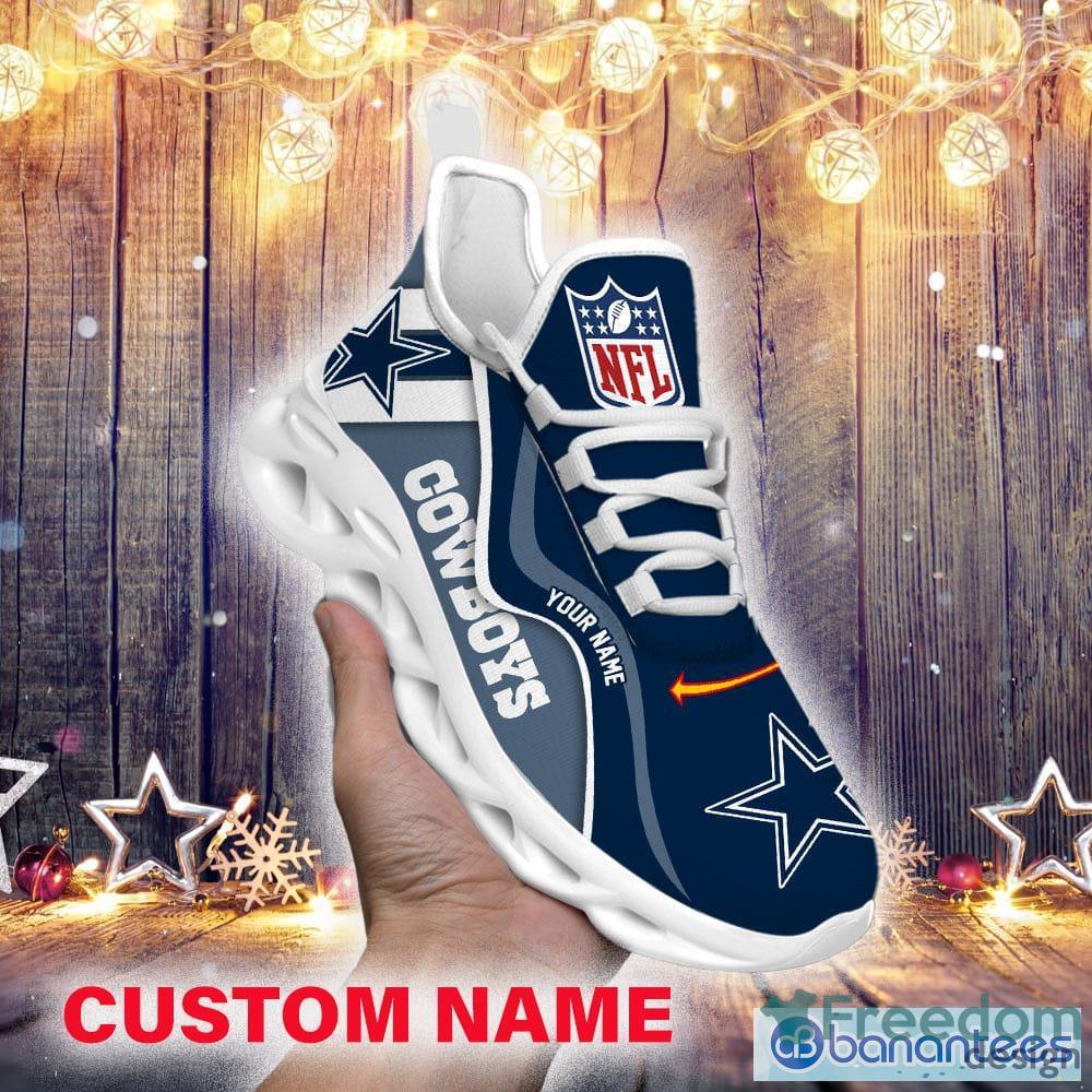 Dallas Cowboys NFL Unique Sneaker Max Soul Shoes - Freedomdesign