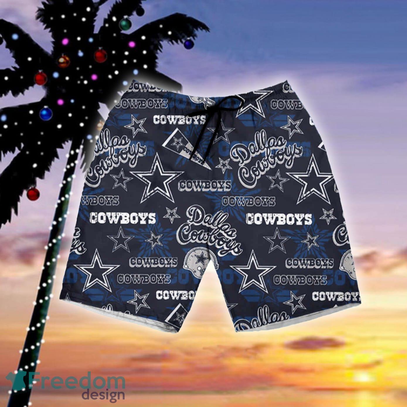 DALLAS COWBOYS NFL FULL Hawaiian Shirt And Short Set - Freedomdesign