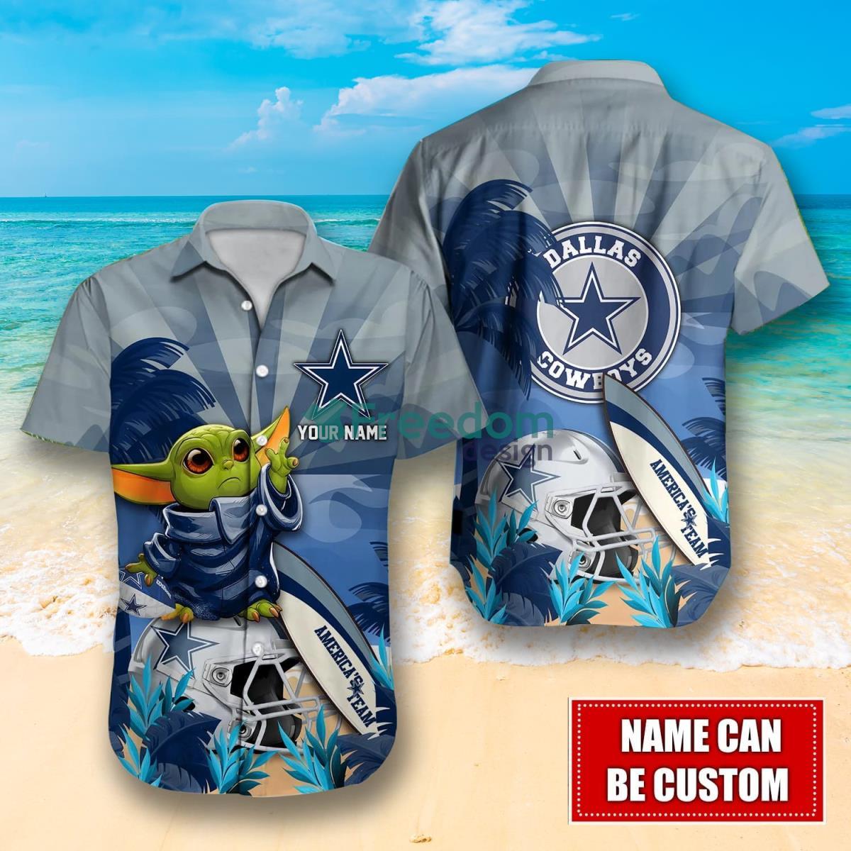 Dallas Cowboys NFL Personalized Hawaiian Shirt For Fans Product Photo 1