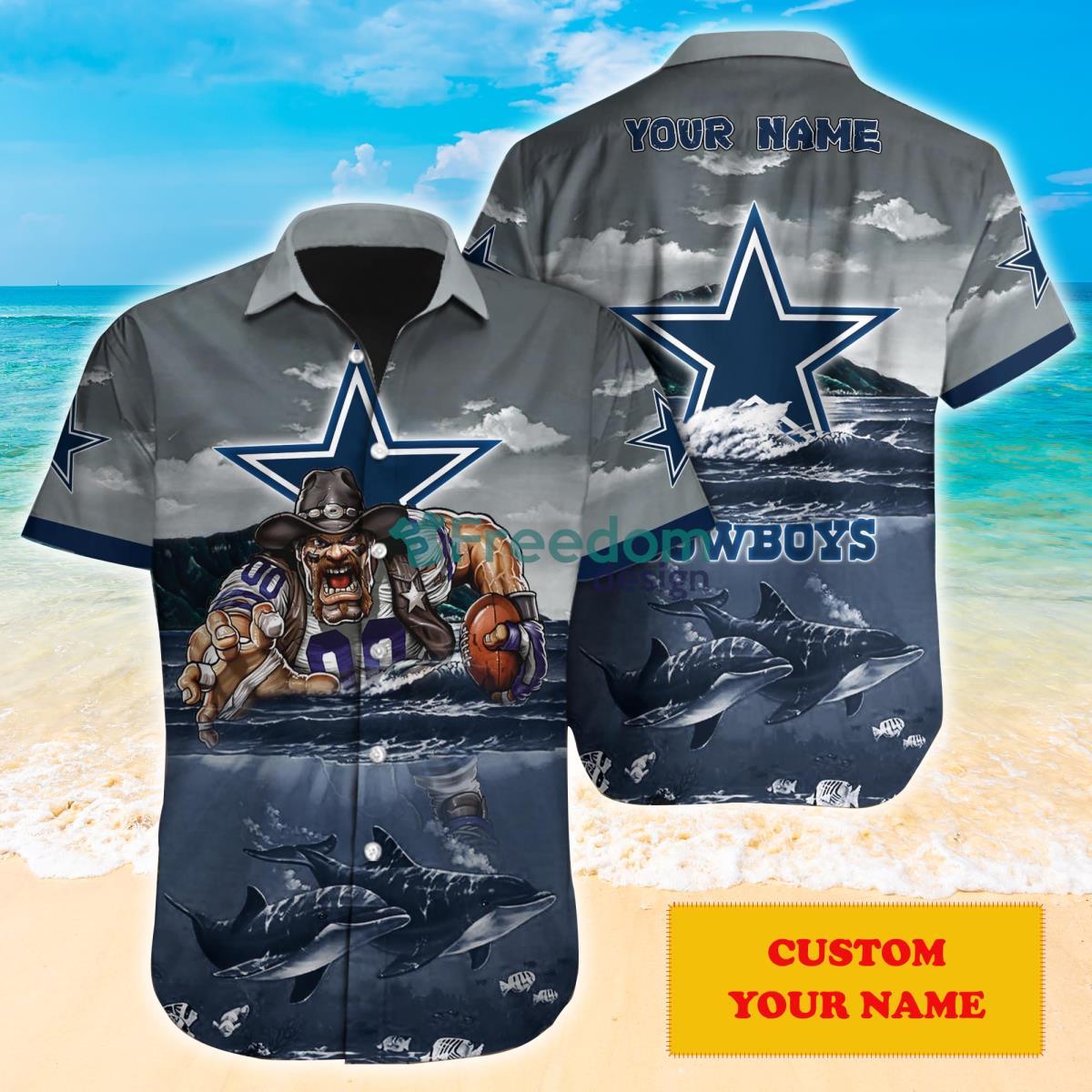 Dallas Cowboys NFL Personalized Hawaiian Shirt Gift  For Men Women Fans Product Photo 1