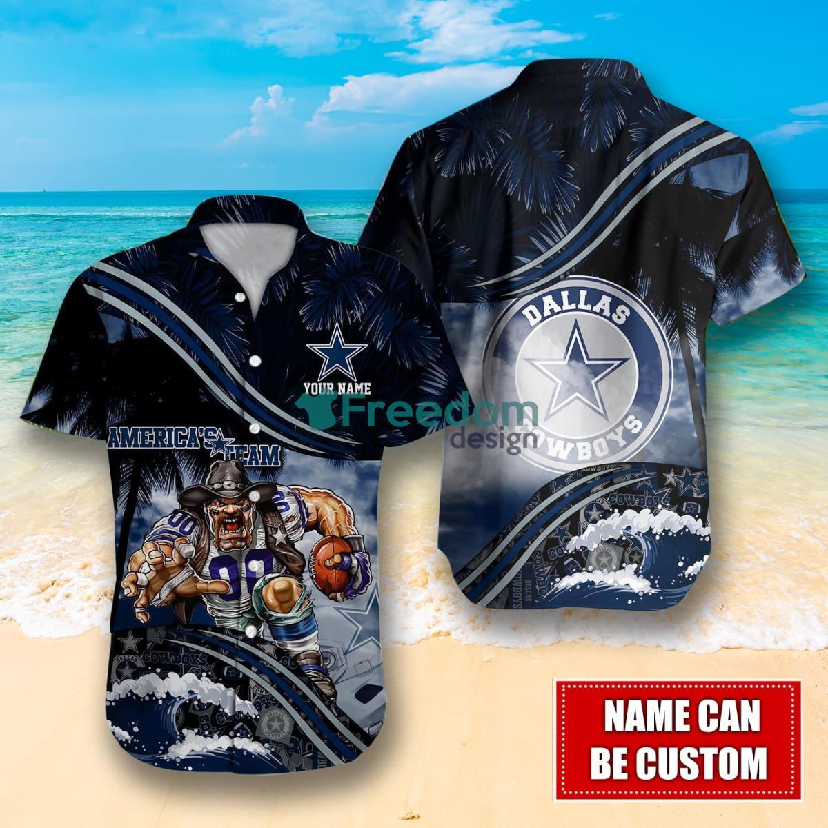 Dallas Cowboys NFL Personalized Hawaiian Shirt Great Gift For Fans Product Photo 1