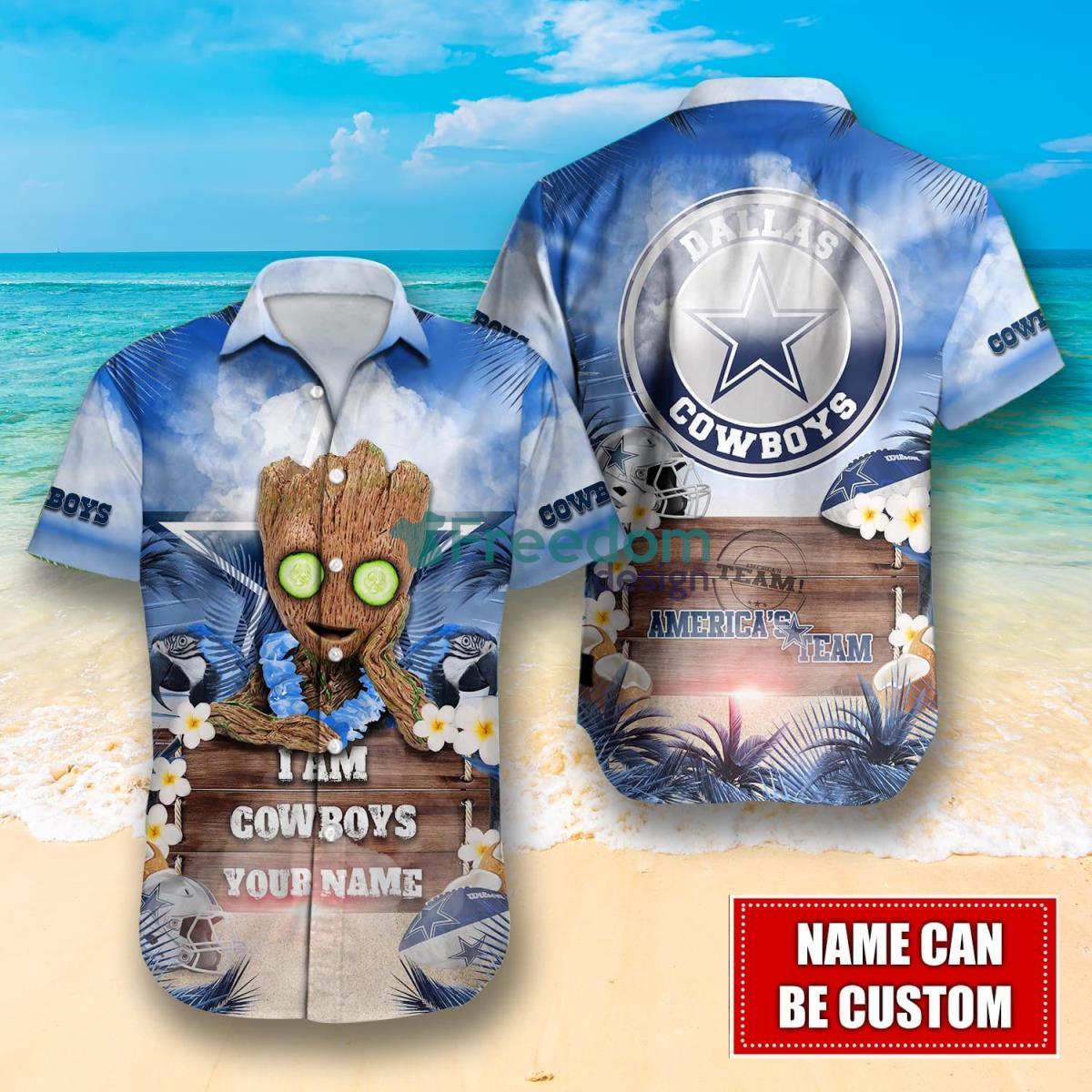 Dallas Cowboys NFL Personalized Hawaiian Shirt Unique Gift For Fans Product Photo 1