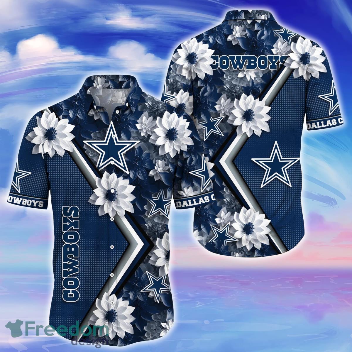 Dallas Cowboys Trending Hawaiian Shirt Gift For Fans Product Photo 1