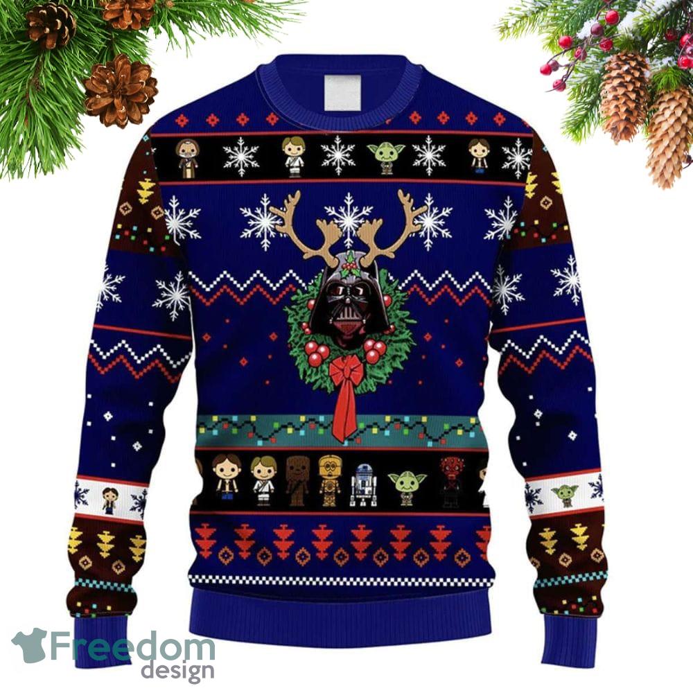 Dallas Cowboys Christmas Reindeers Pattern Ugly Sweater For Men