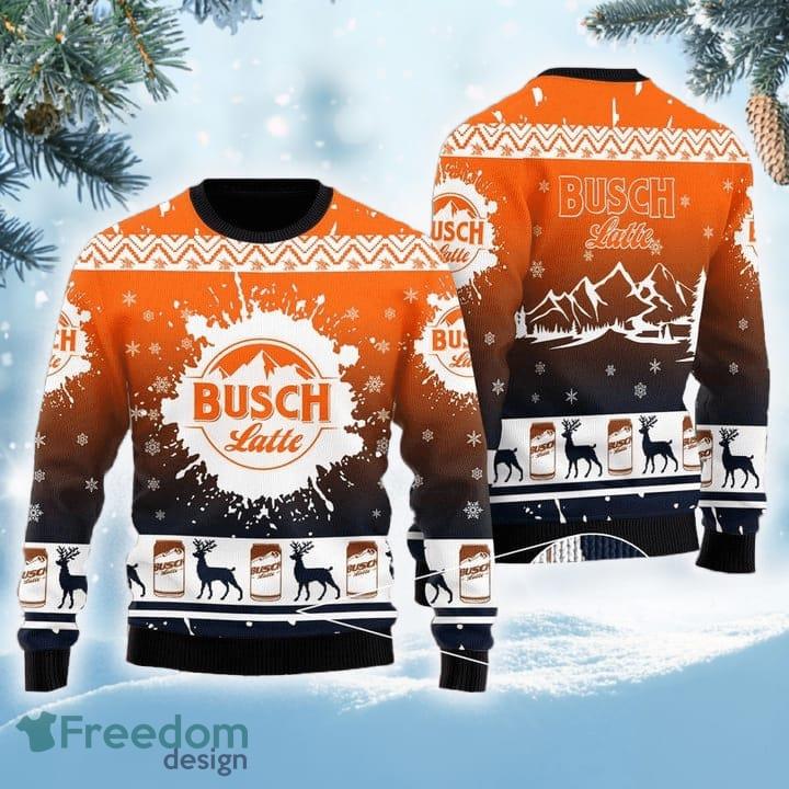 Deer Busch Latte Christmas Ugly Sweater For Men And Women Gift Christmas - Deer Busch Latte Christmas Ugly Sweater For Men And Women Gift Christmas