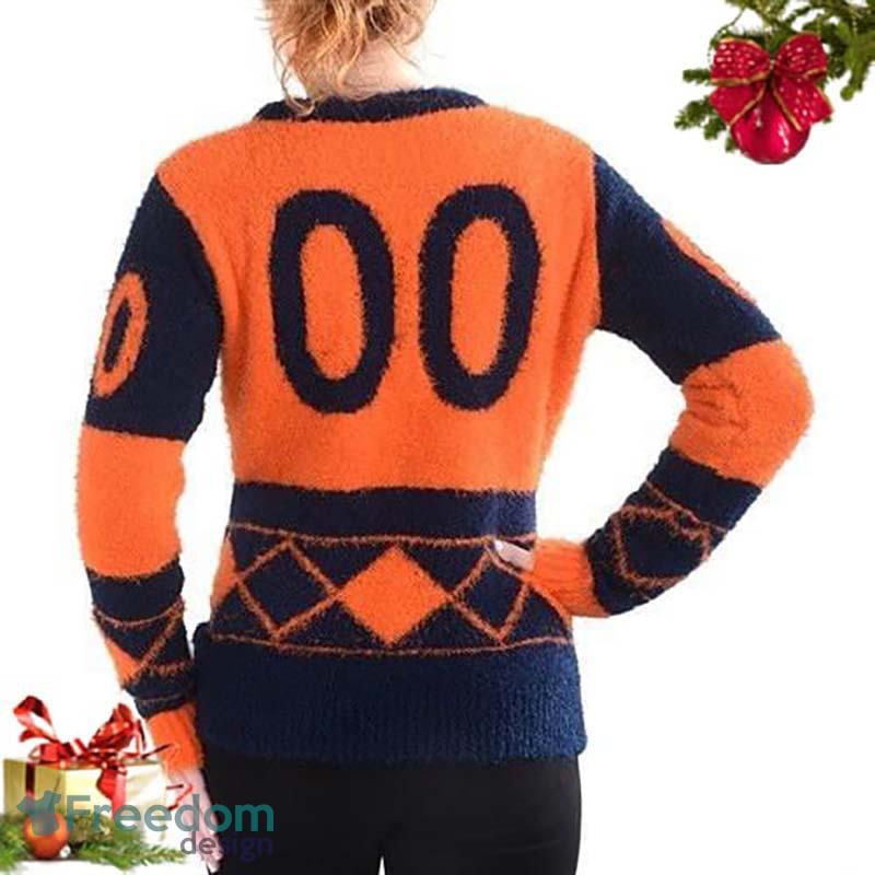 Merry Funny Denver Broncos Ugly Christmas Sweater