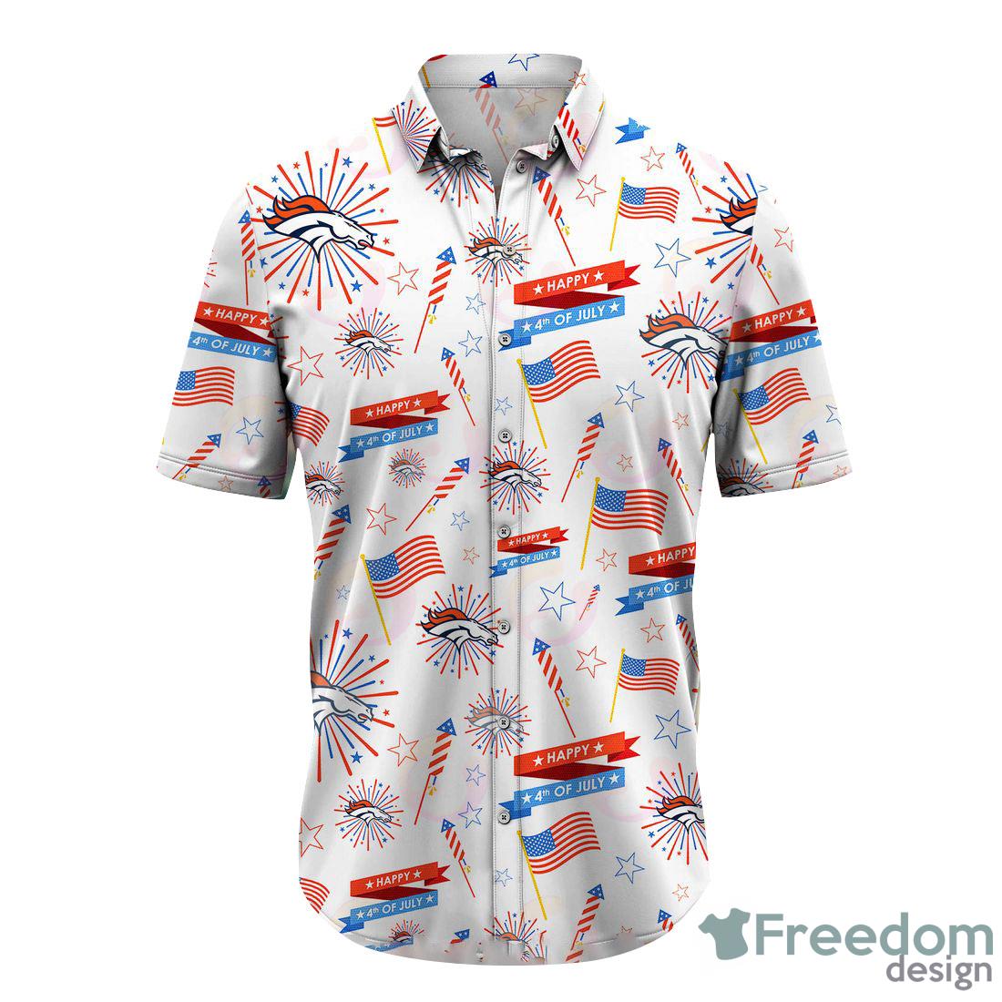 Denver Broncos NFL Custom Name Hawaiian Shirt For Men Women Best Gift For  Fans - Freedomdesign