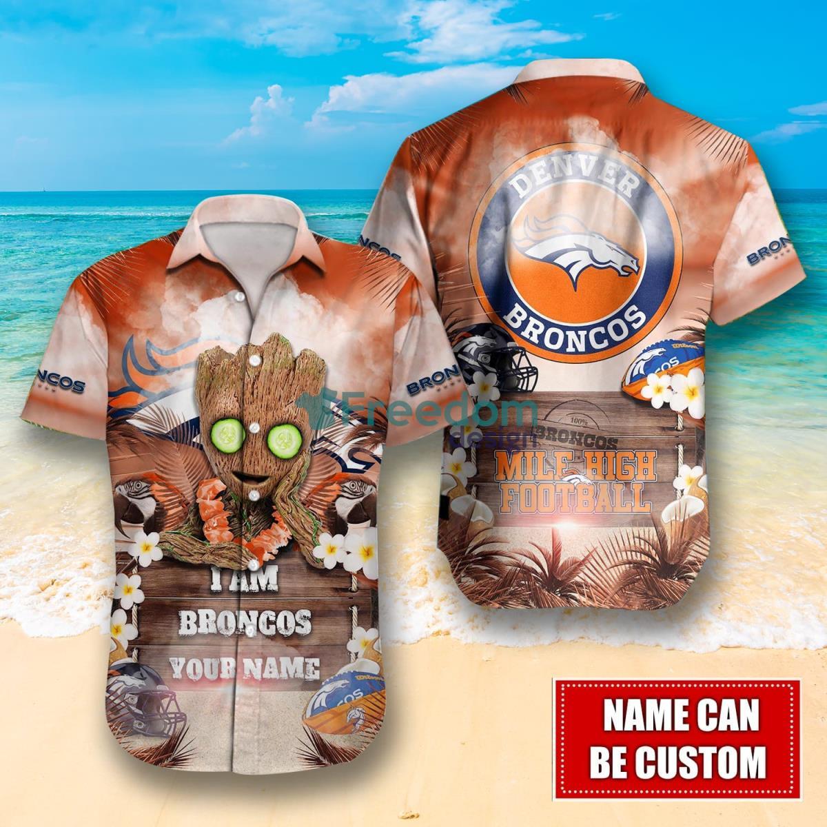 Denver Broncos NFL Personalized Hawaiian Shirt Unique Gift For Fans Product Photo 1