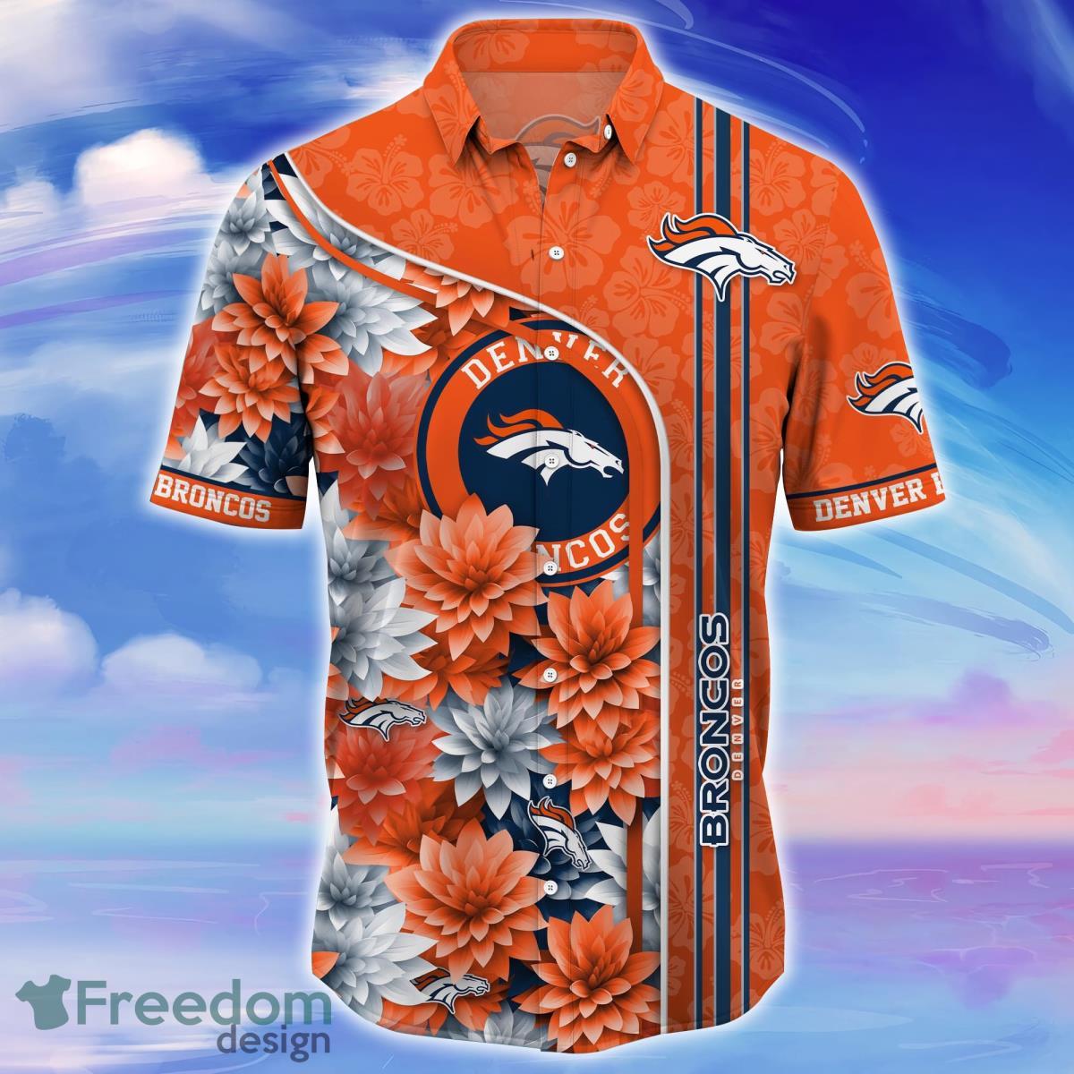 Denver Broncos Monter Energy Hawaiian Shirt For Fans