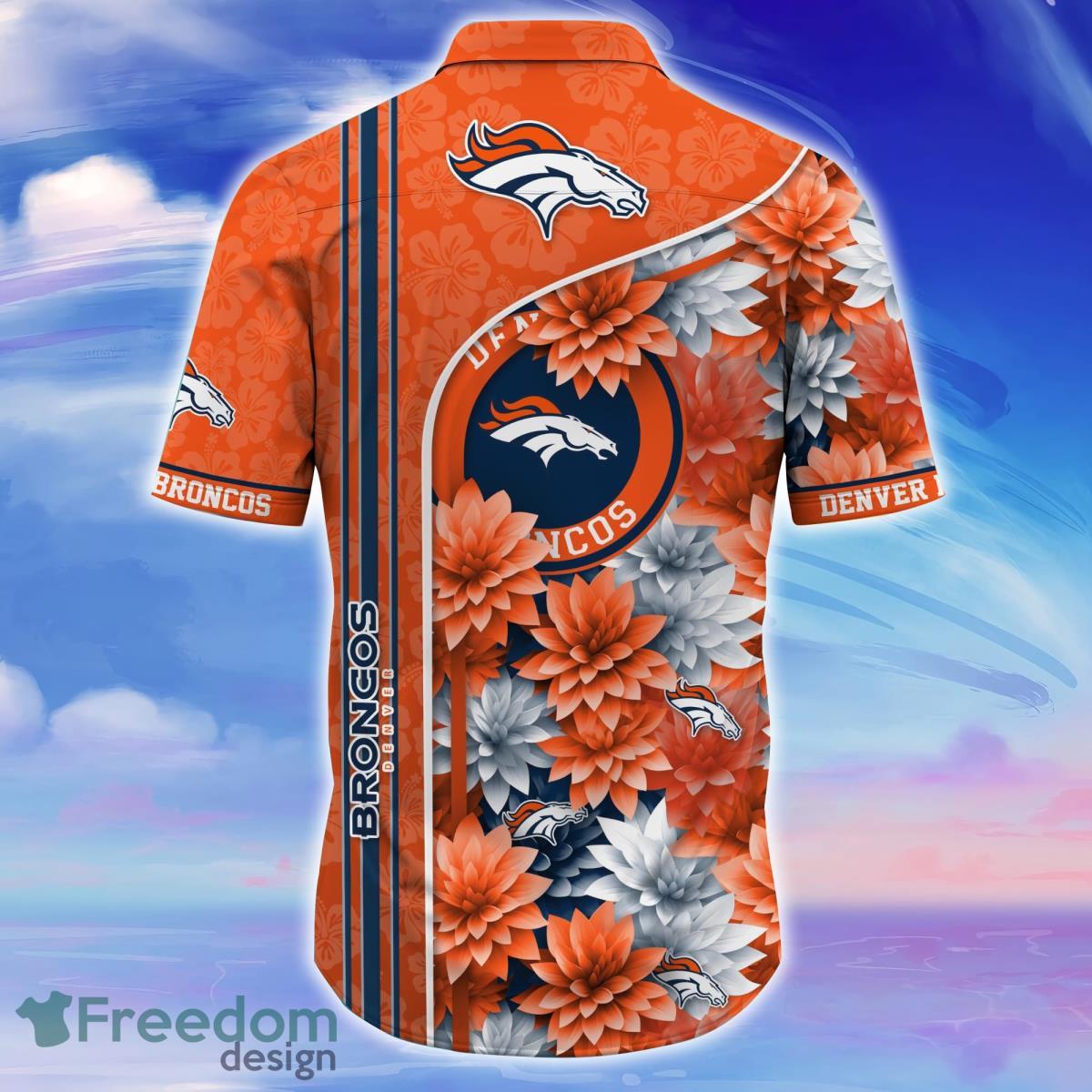 Denver Broncos Monter Energy Hawaiian Shirt For Fans