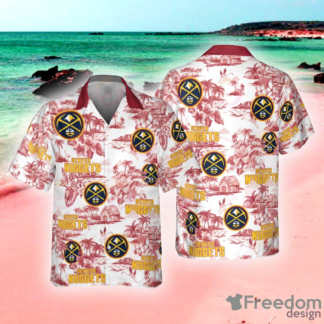 Denver Nuggets NBA Fans Gift Hawaiian Shirt - Freedomdesign