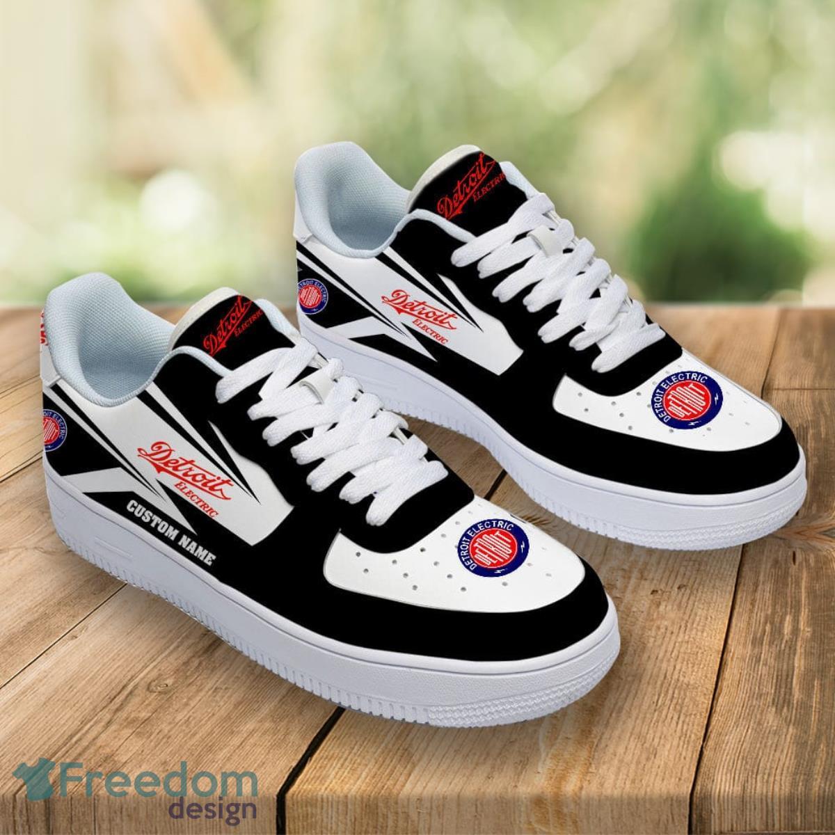 Detroit Electric Custom Name Air Force Shoes Sport Sneakers For Men Women Product Photo 2