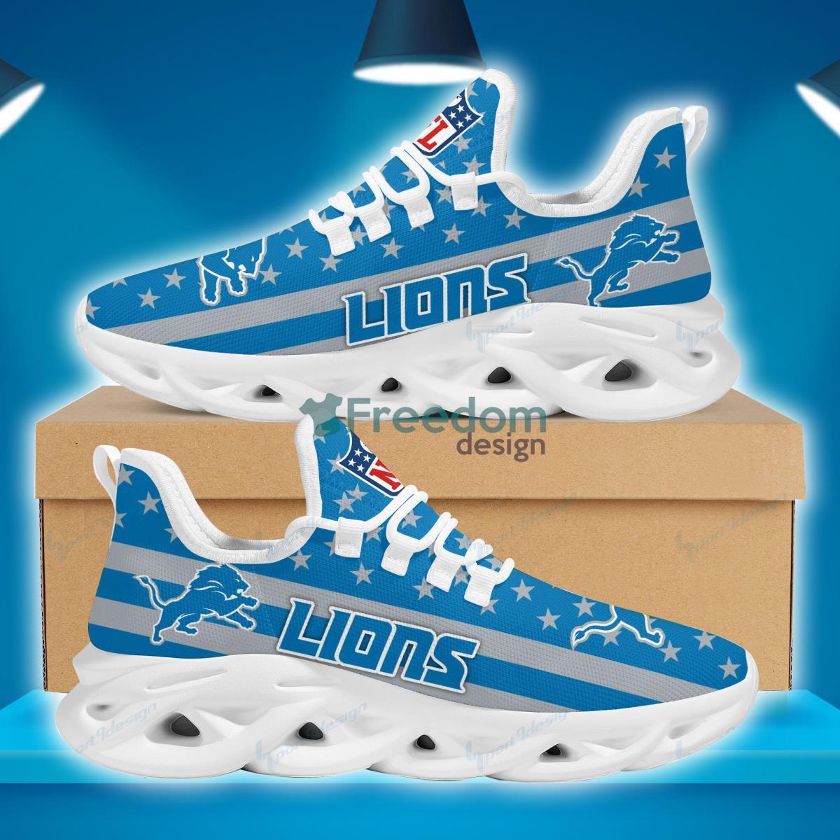 Detroit Lions NFL Clunky Max Soul Shoes Custom Unique Gift For Real Fans -  Freedomdesign