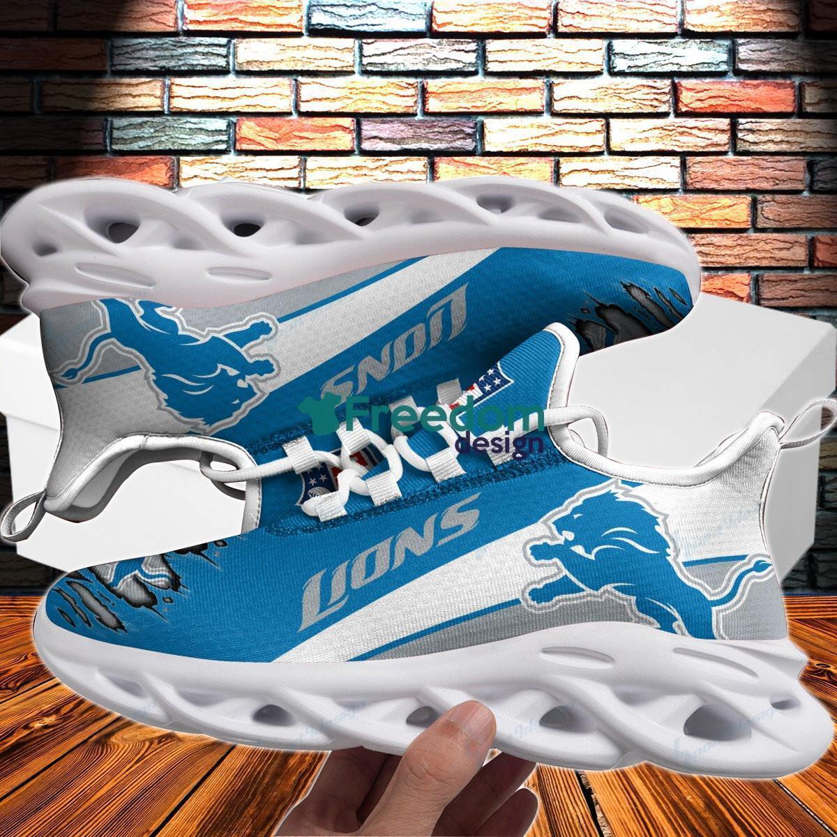 Detroit Lions Max Soul Shoes For Men Women Product Photo 2