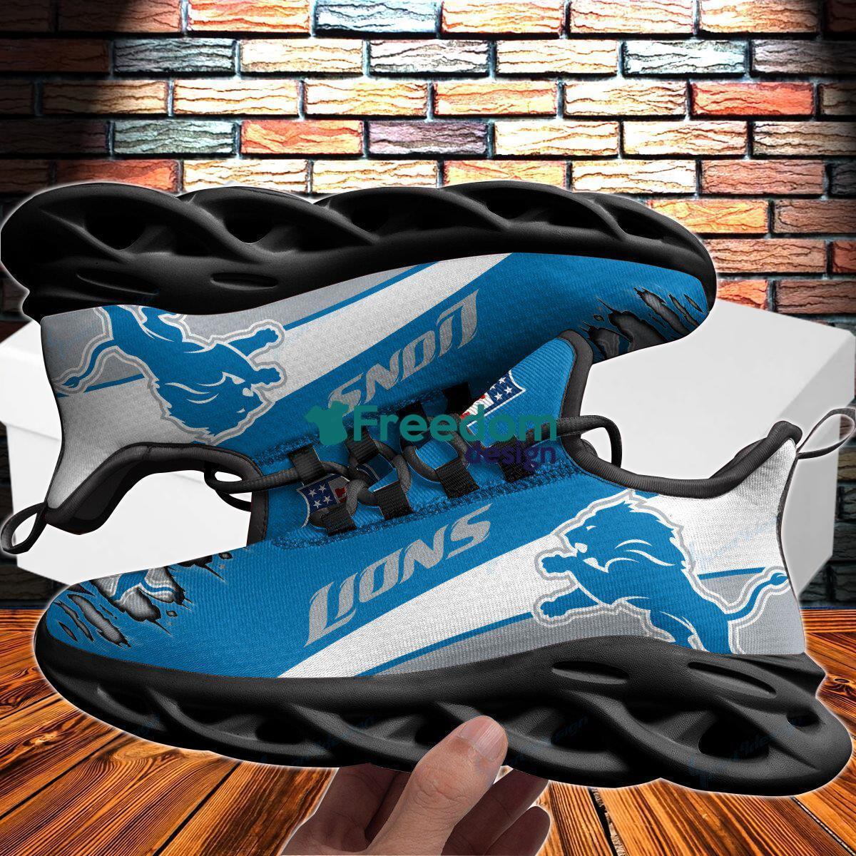 Detroit Lions Max Soul Shoes For Men Women Product Photo 1