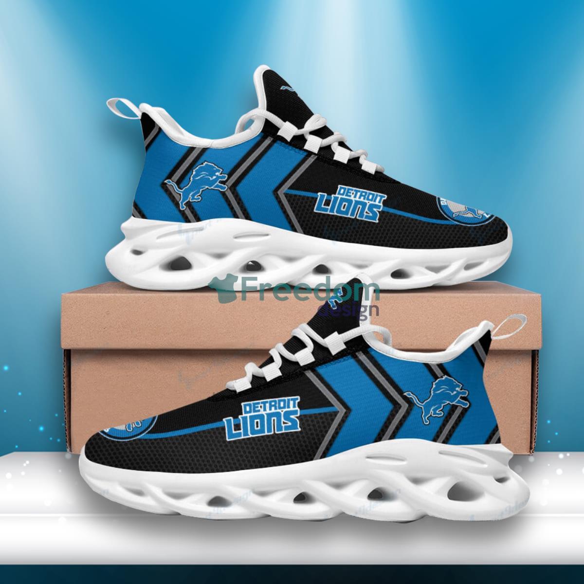 HOT Detroit Lions shoes Custom Air Force Sneakers for fans