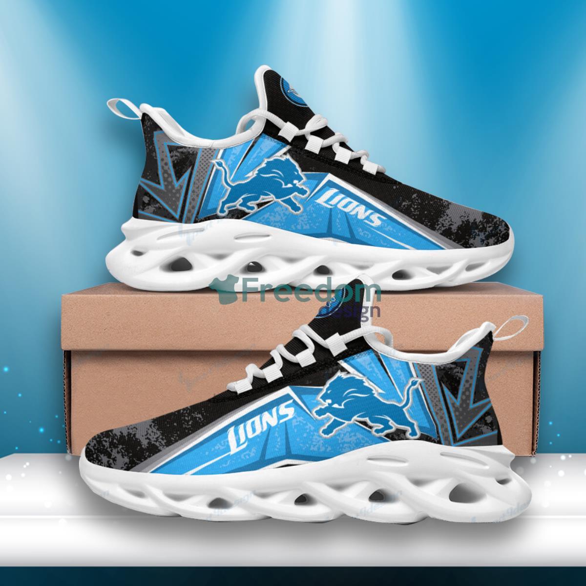 Detroit Lions Max Soul Shoes Hot Sneakers Gift For Fans Product Photo 2