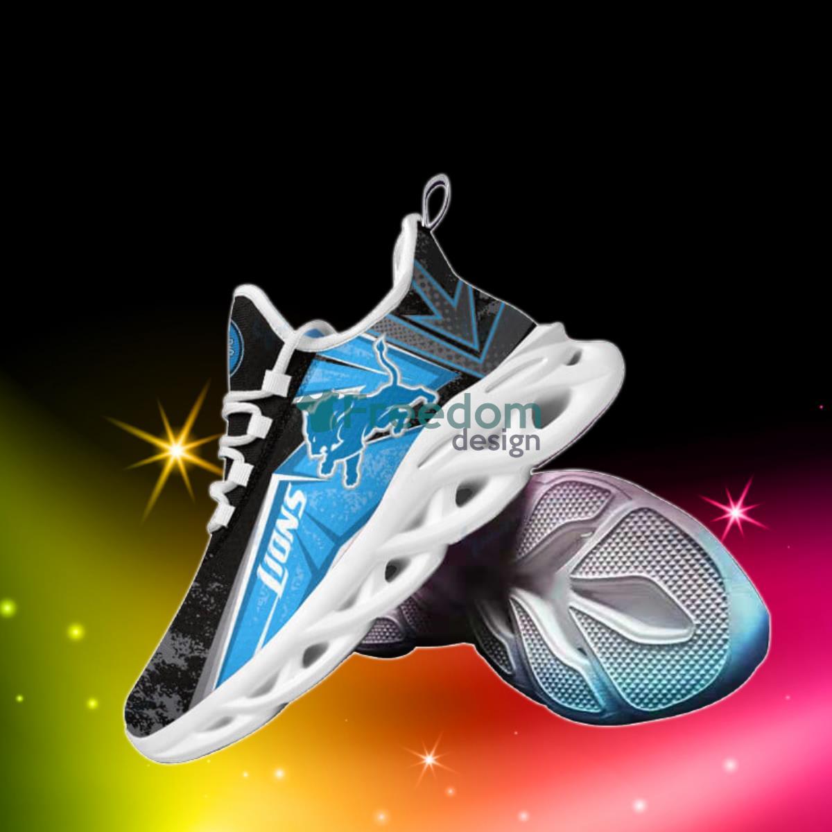 Detroit Lions Max Soul Shoes Hot Sneakers Gift For Fans Product Photo 1