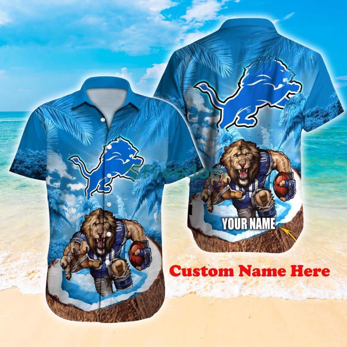 Detroit Lions NFL Pesonalized Hawaiian Shirt Best Style For Men Women Product Photo 1