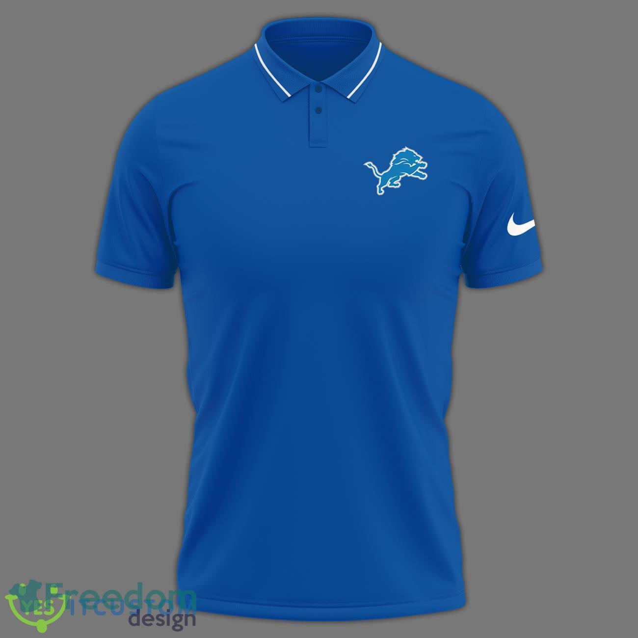 Detroit Lions Polo Shirt 2023 - Freedomdesign