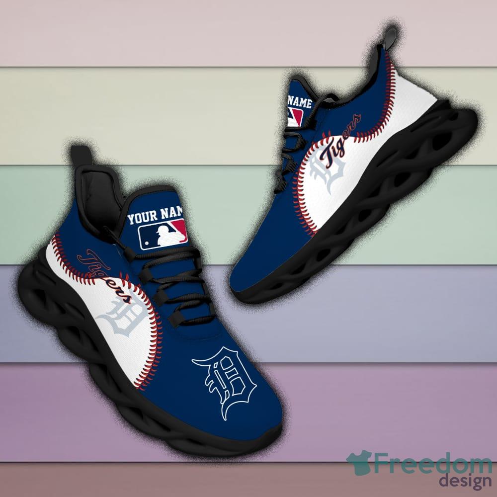 Chicago Cubs MLB Custom Name Max Soul Sneaker - Honeysfashion